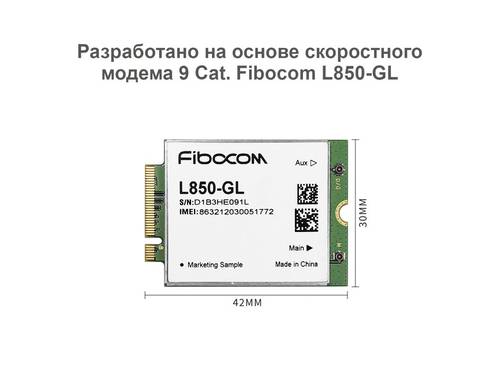 Купить USB модем Vertell на базе Fibocom L850 с антенной