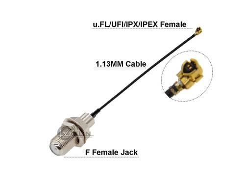 Изображение Пигтейл F (female) - IPEX1 (U.FL) 20 см