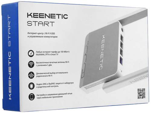 Приобрести Wi-Fi маршрутизатор Keenetic Start (KN-1110)