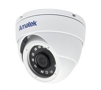 Видеокамера купольная IP вандалозащищенная 4Мп AMATEK, AC-IDV402AX