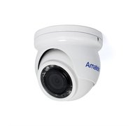 Amatek AC-IDV402EX - купольная IP видеокамера 4 Мп. Построена на матрице 1/2.9" GC4053 и процессоре FH8852V210
