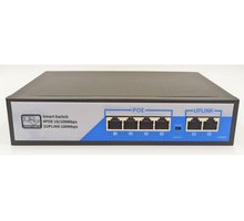 POE коммутатор F0410F 6 Port 10/100Mbps + 2 Port10/100mbps