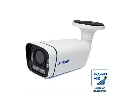 Фото Amatek AC-IS506ZAX - уличная IP видеокамера 5Мп с трансфокатором 2.8-12