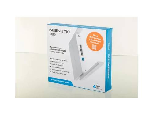 Фотография KEENETIC AIR (KN-1613) Wi-Fi роутер