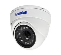 Amatek AC-IDV422X - купольная IP видеокамера 4 Мп с углом обзора более 150° Встроенный микрофон