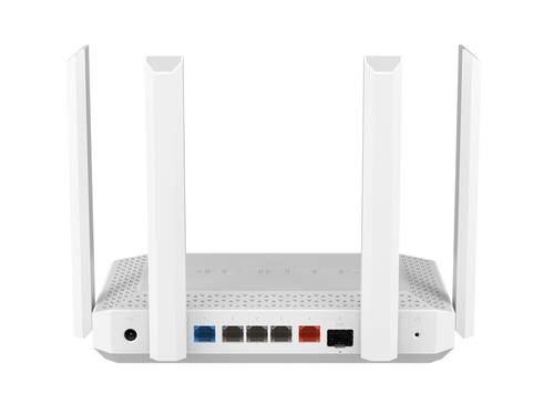 Фотография Keenetic Giga Мультигигабитный интернет-центр с Mesh Wi-Fi 6 AX3000, Smart-коммутатором с 4 портами Gigabit Ethernet и 1 портом 2.5 Gigabit Ethernet, комбо-портом SFP, портами USB 3.0 и 2.0